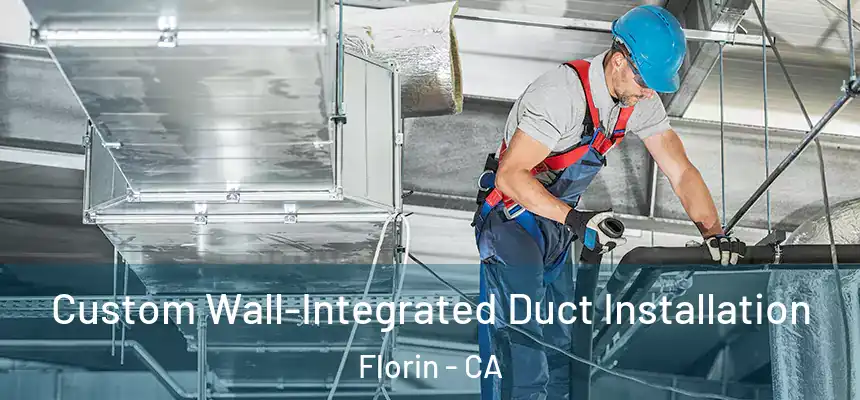  Custom Wall-Integrated Duct Installation Florin - CA